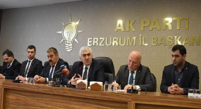 AK Parti Erzurum’da seçim startı verdi