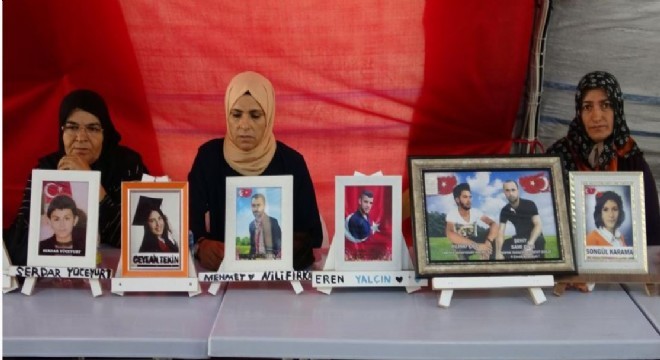 Ailelerin HDP ve PKK ya karşı direnişi sürüyor