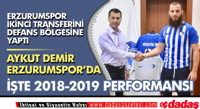 Aykut Demir Erzurumspor da