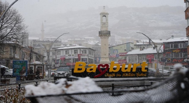 Bayburt ta kar tatili bir gün daha uzatıldı