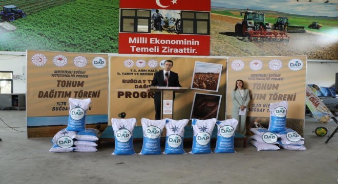 DAP BKİ den buğday üreticilerine destek