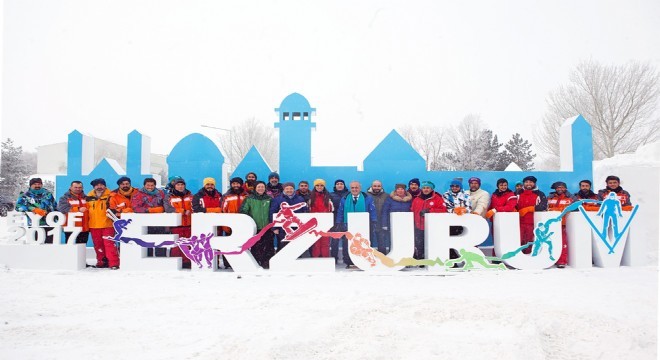 EYOF 2017 Erzurum Sokağı tamamlandı