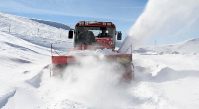 Erzurum da bin 65 köy ve mahalle yolu ulaşıma kapalı