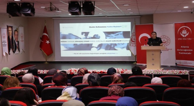 Erzurum’da  En İyi Narkotik Polis: Annedir  eğitimi