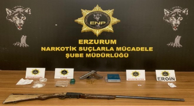 Erzurum’da uyuşturucu operasyonu: 6 tutuklama