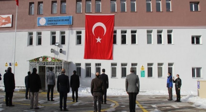 Erzurum’da İstiklal Marşı coşkusu
