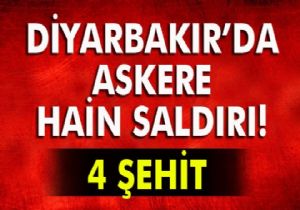 Lice’de askere saldırı: 4 şehit