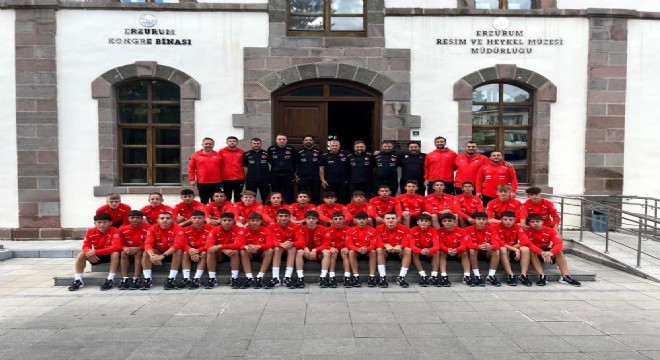 U15 Millî Takımından Erzurum gezisi