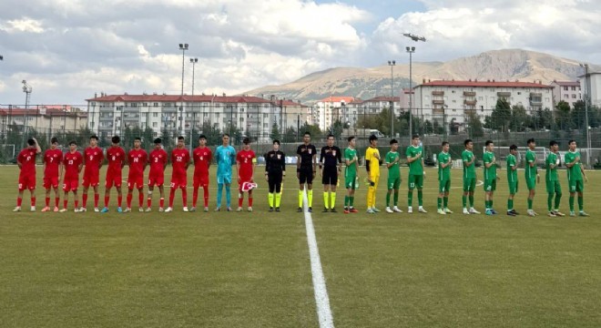 U16 Millî Takımı Türkmenistan ı 3-0 yendi