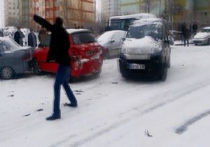 Buzlanma kazalara yol açtı