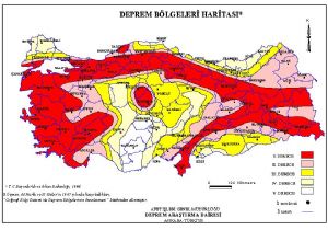 Erzurum birinci deprem bölgesinde mi?