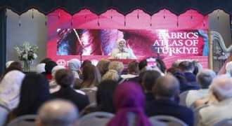 Emine Erdoğan Anadolu tekstilini first lady'lere tanıttı