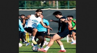 Erzurumspor, Gençlerbirliği maçı hazırlıklarını sürdürdü