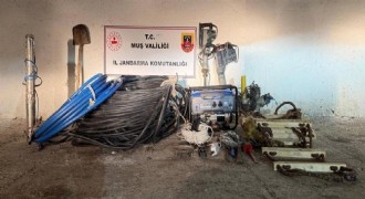 Jandarmadan kaçak kazı operasyonu