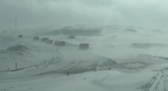 Kar ve tipi, Tendürek geçidini kapattı