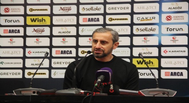 Özbalta: 'Erzurumspor maçına odaklanacağız'
