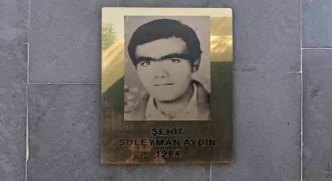 Şehit Süleyman Aydın’a vefa